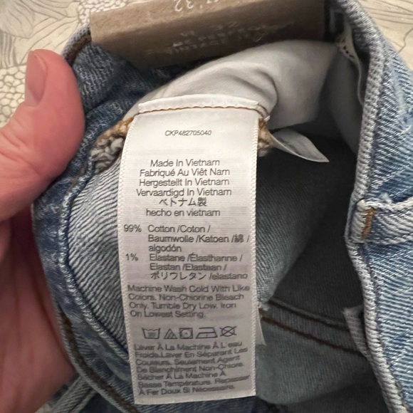 Women’s Madewell The Perfect Vintage Jeans (Size 32) - Picture 7 of 7